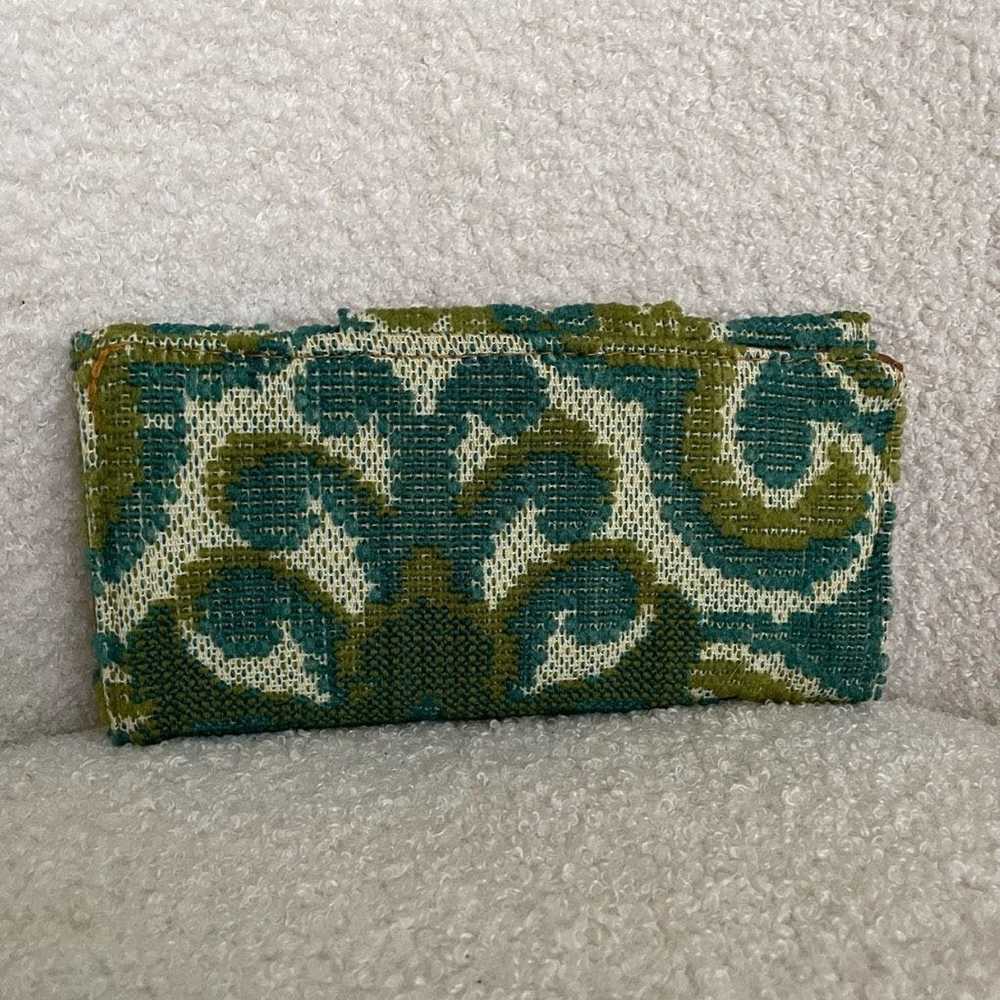 Vintage Vintage 60s Carpet Jacquard Fabric Textur… - image 2