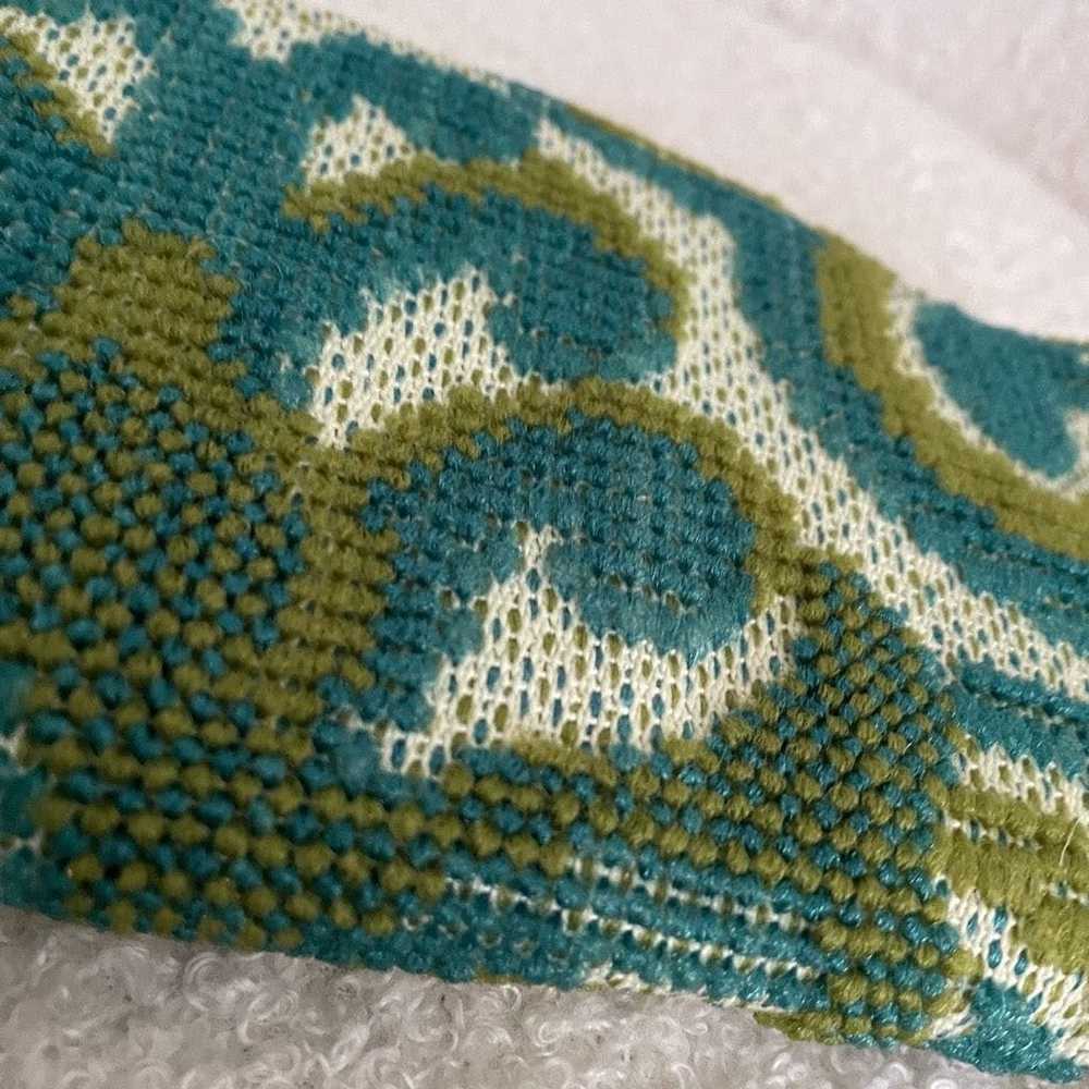 Vintage Vintage 60s Carpet Jacquard Fabric Textur… - image 4