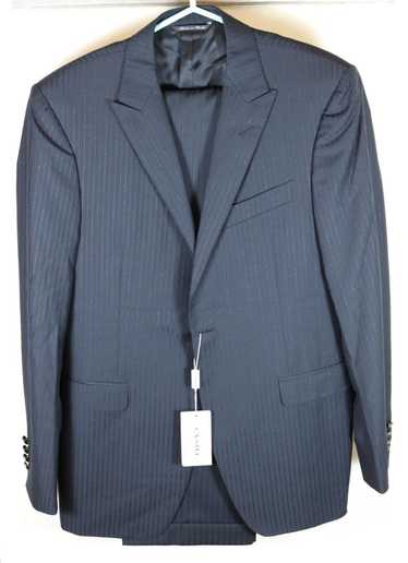 Canali Canali Virgin Wool Pinstripe Mismatched Sui