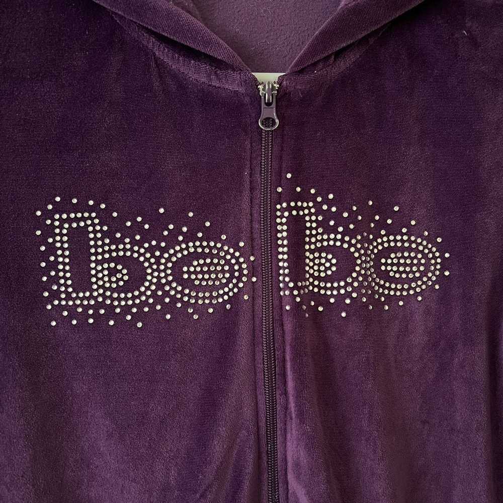 Bebe Bebe Velour Tracksuit - image 2