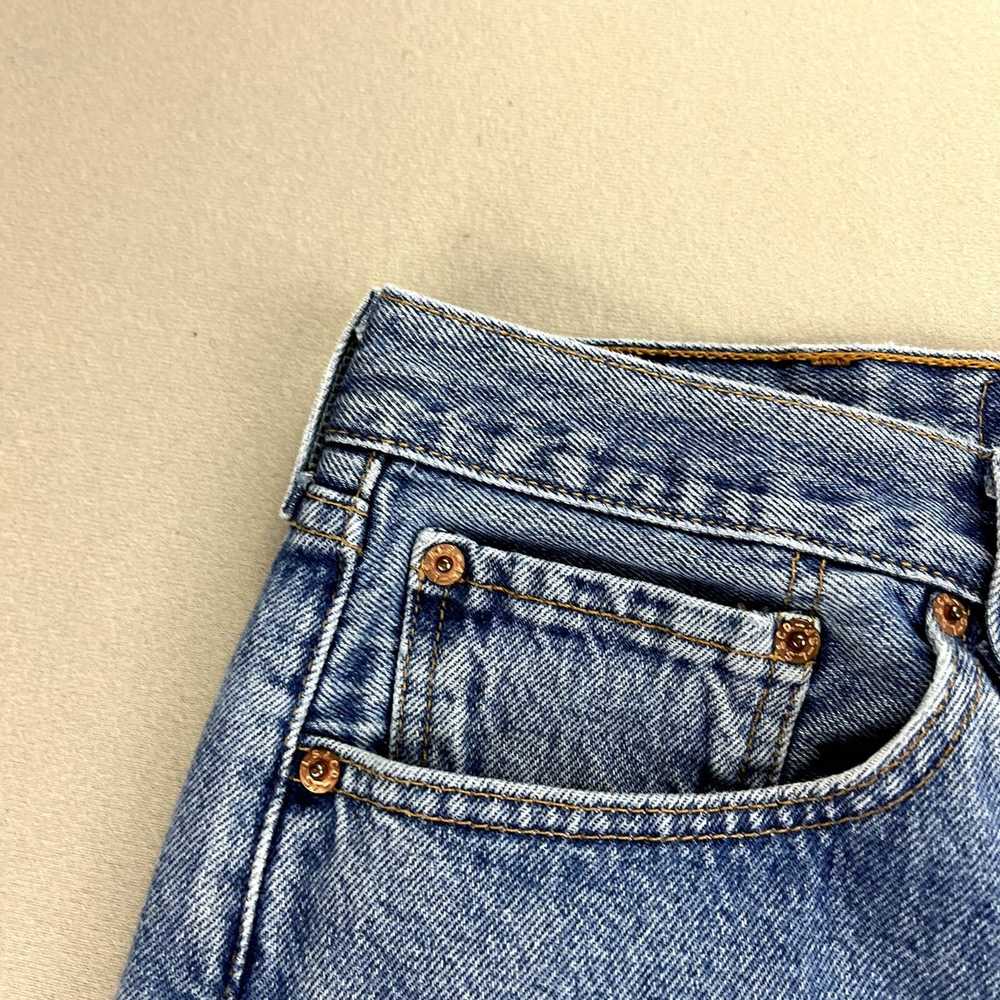 Levi's × Vintage Vintage Levis 501 Jeans 40x32 Bl… - image 6