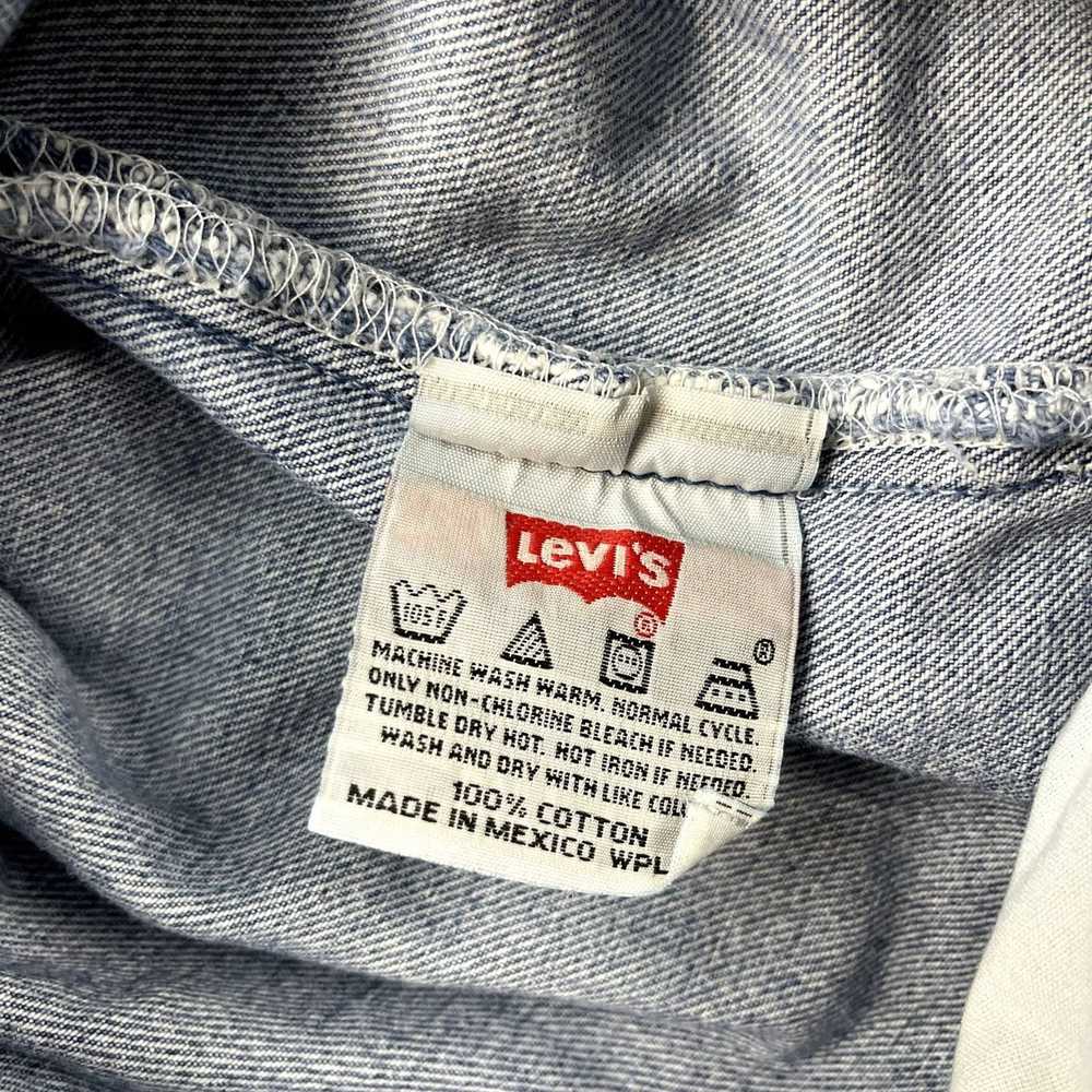 Levi's × Vintage Vintage Levis 501 Jeans 40x32 Bl… - image 8