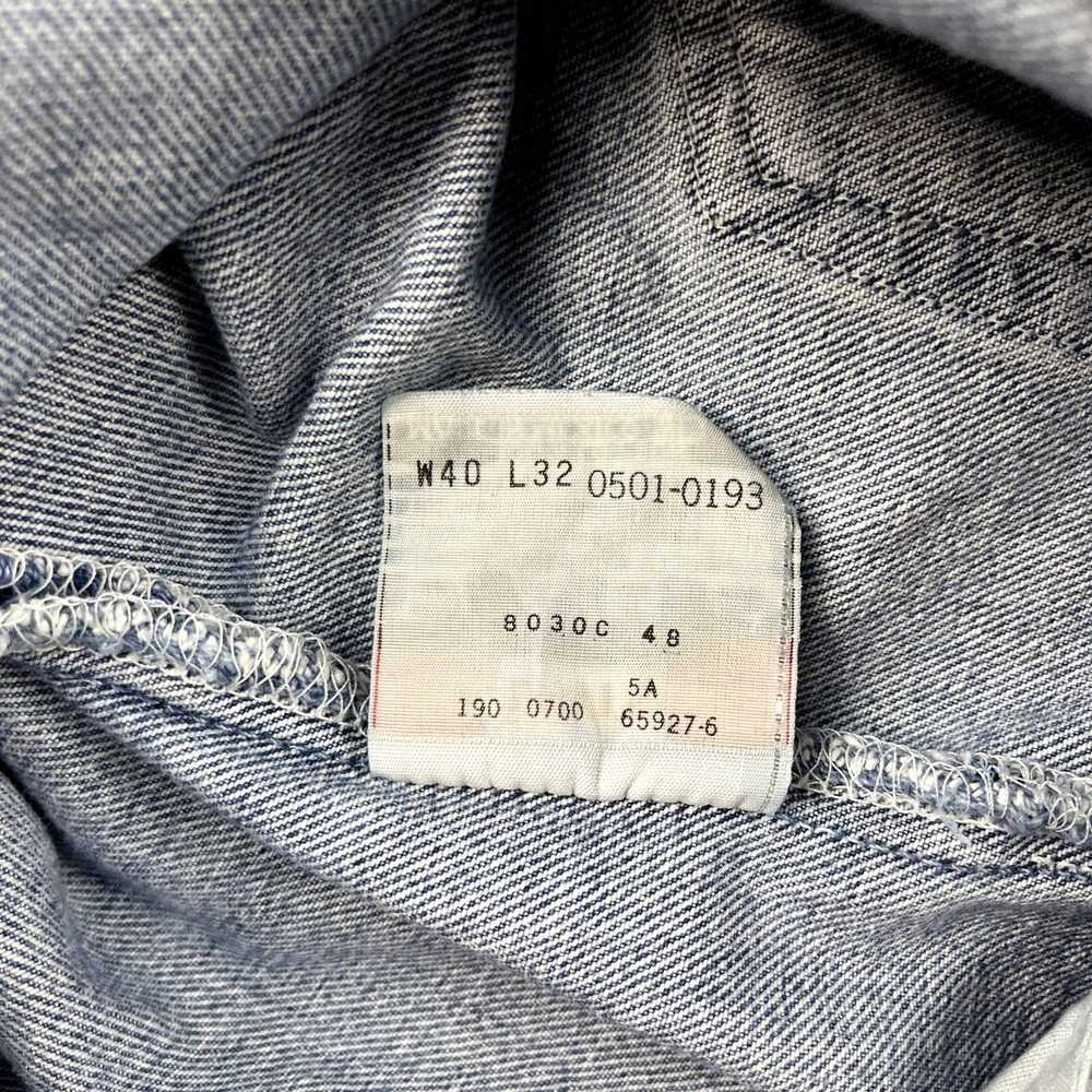 Levi's × Vintage Vintage Levis 501 Jeans 40x32 Bl… - image 9