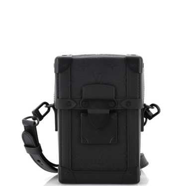 S-Lock Vertical Wearable Wallet Monogram Macassar Canvas - Men - Bags