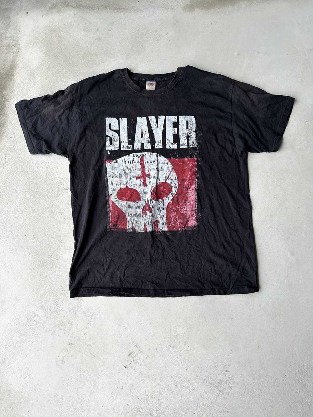 Band Tees × Slayer × Vintage Vintage 00’s Slayer … - image 1