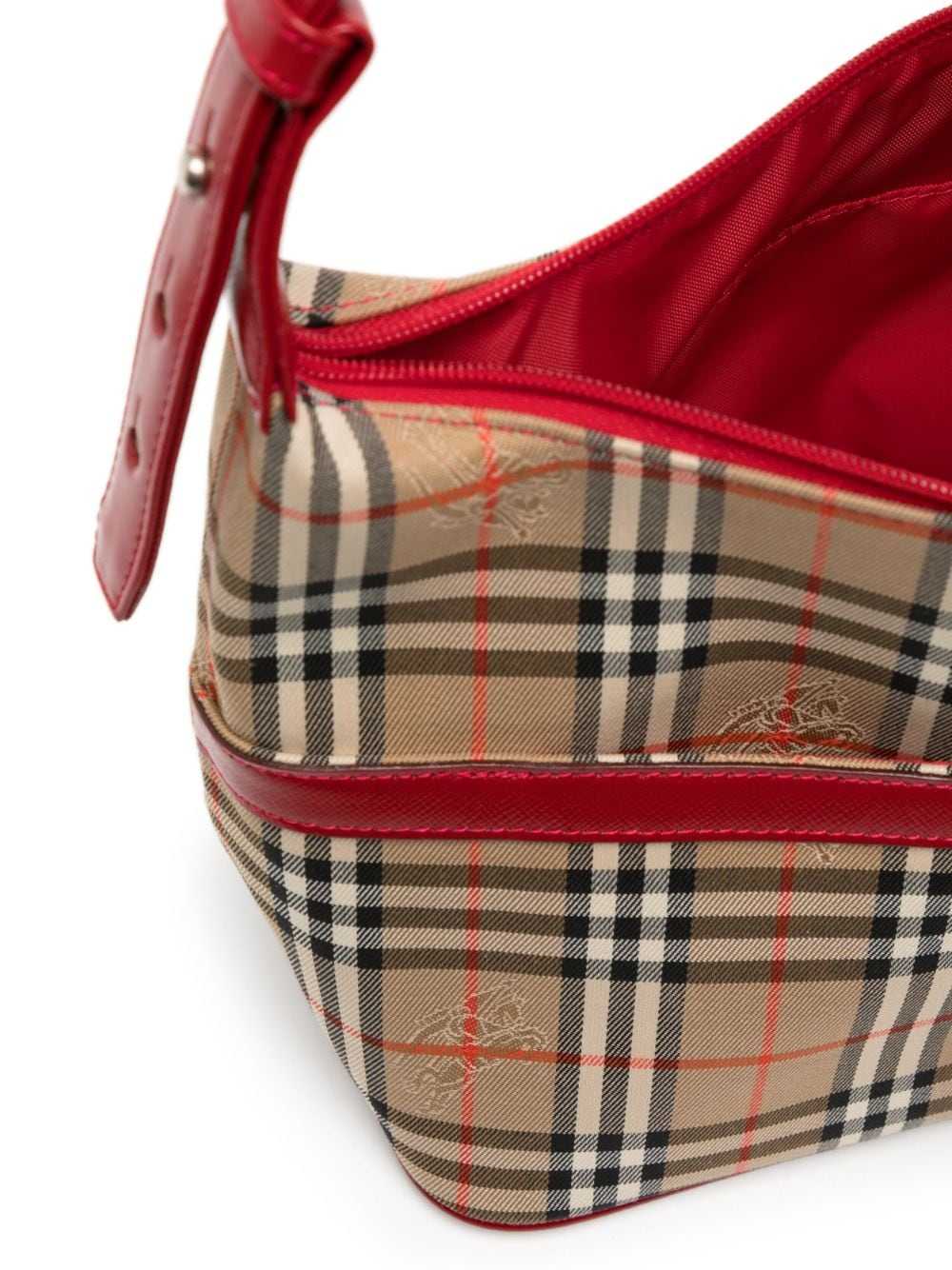Burberry Pre-Owned 1990-2000s House Check tote ba… - image 5