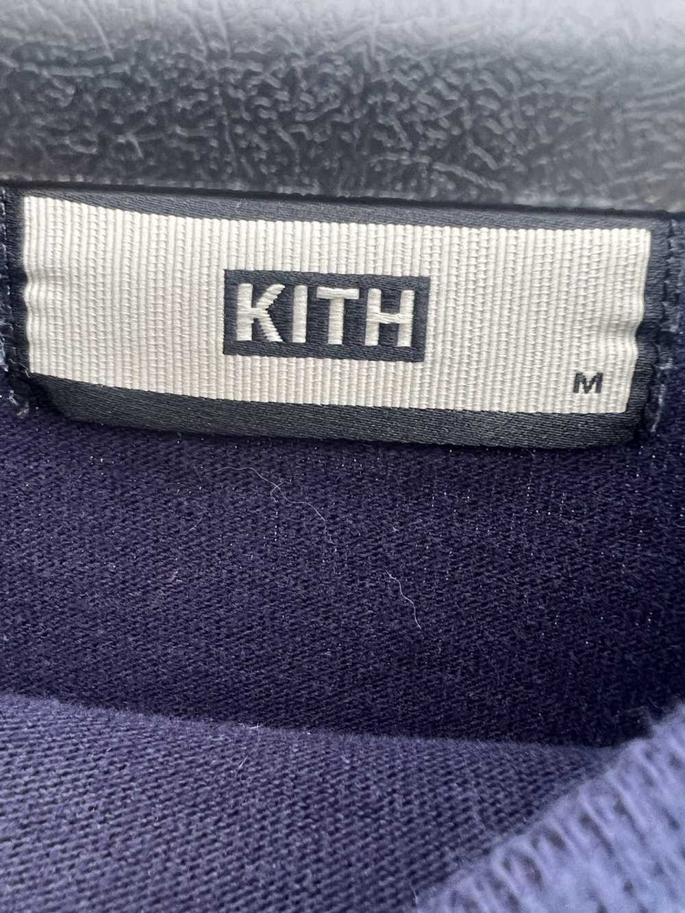 Kith Navy Kith Box Logo T-Shirt Medium Blue - image 4