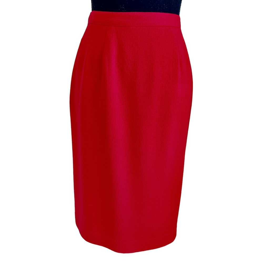 Albert Nipon Albert Nipon 2PC Wool Skirt Set Size… - image 4