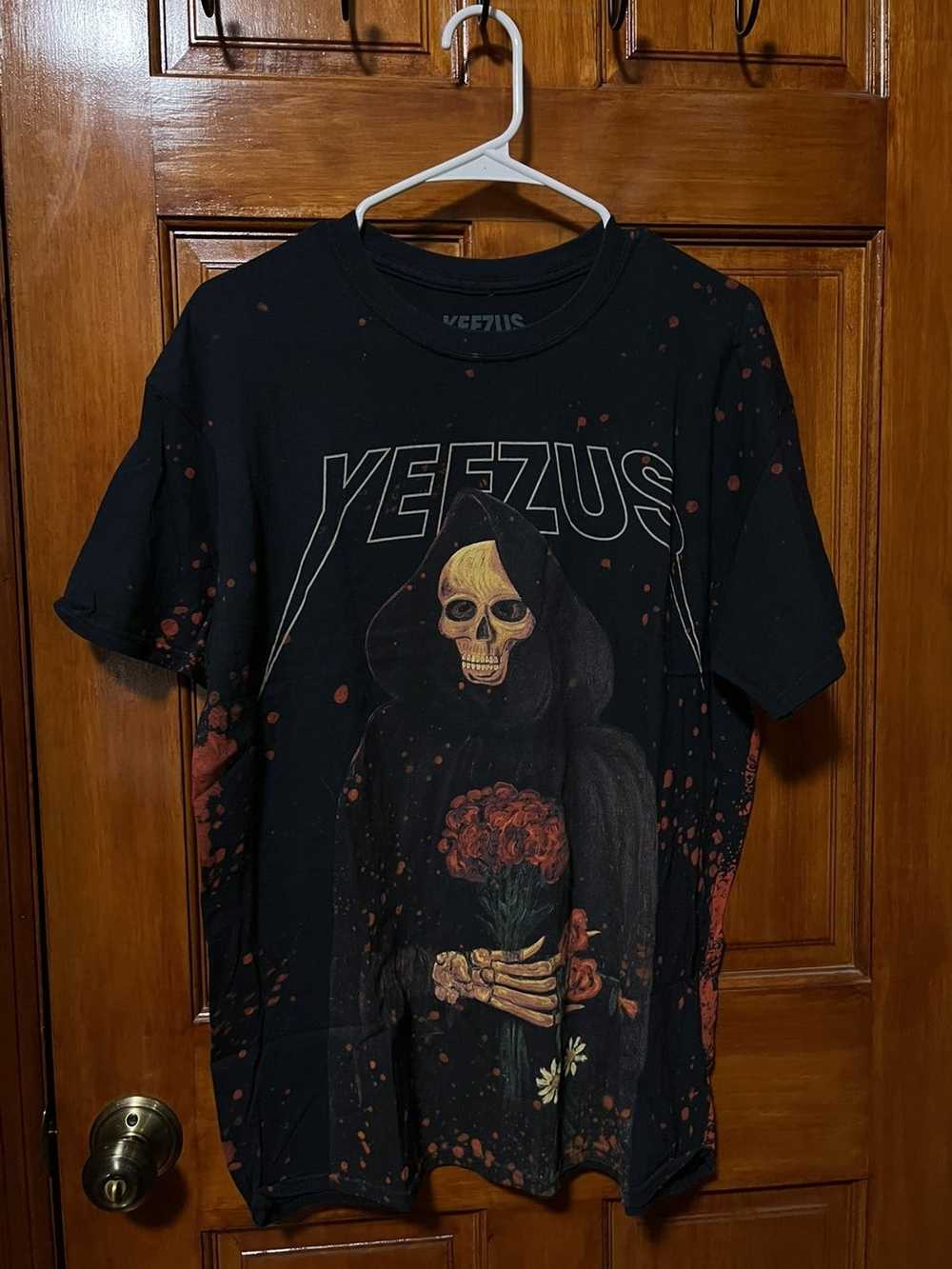 Kanye West × Wes Lang YEEZUS TOUR MERCH RED SPLAT… - image 1