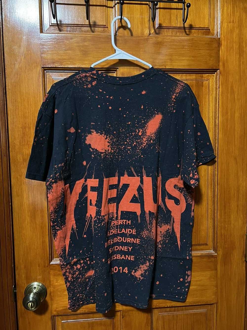 Kanye West × Wes Lang YEEZUS TOUR MERCH RED SPLAT… - image 2