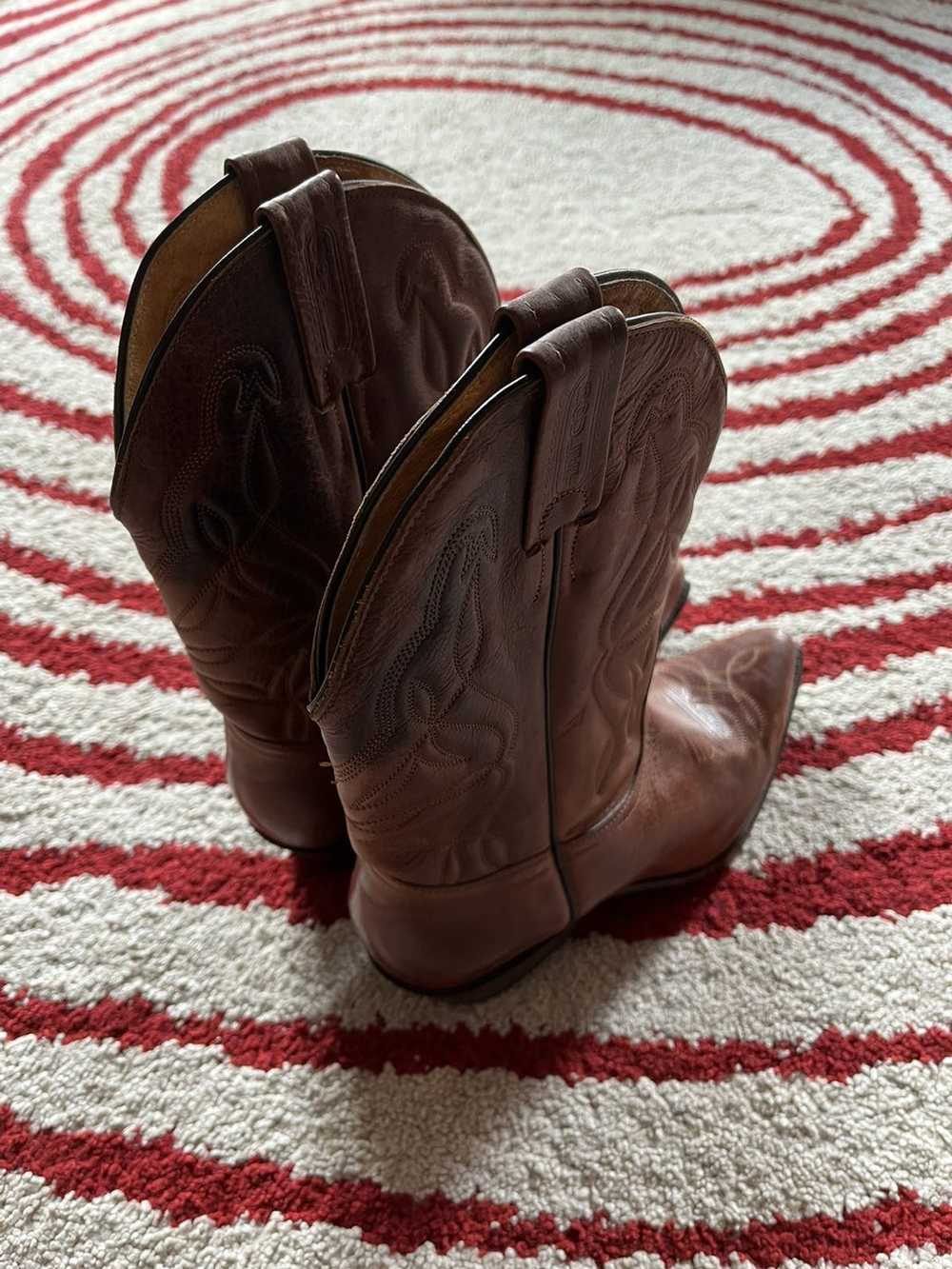 Boulet Vintage Boulet Western Cowboy Boots - Size… - image 2