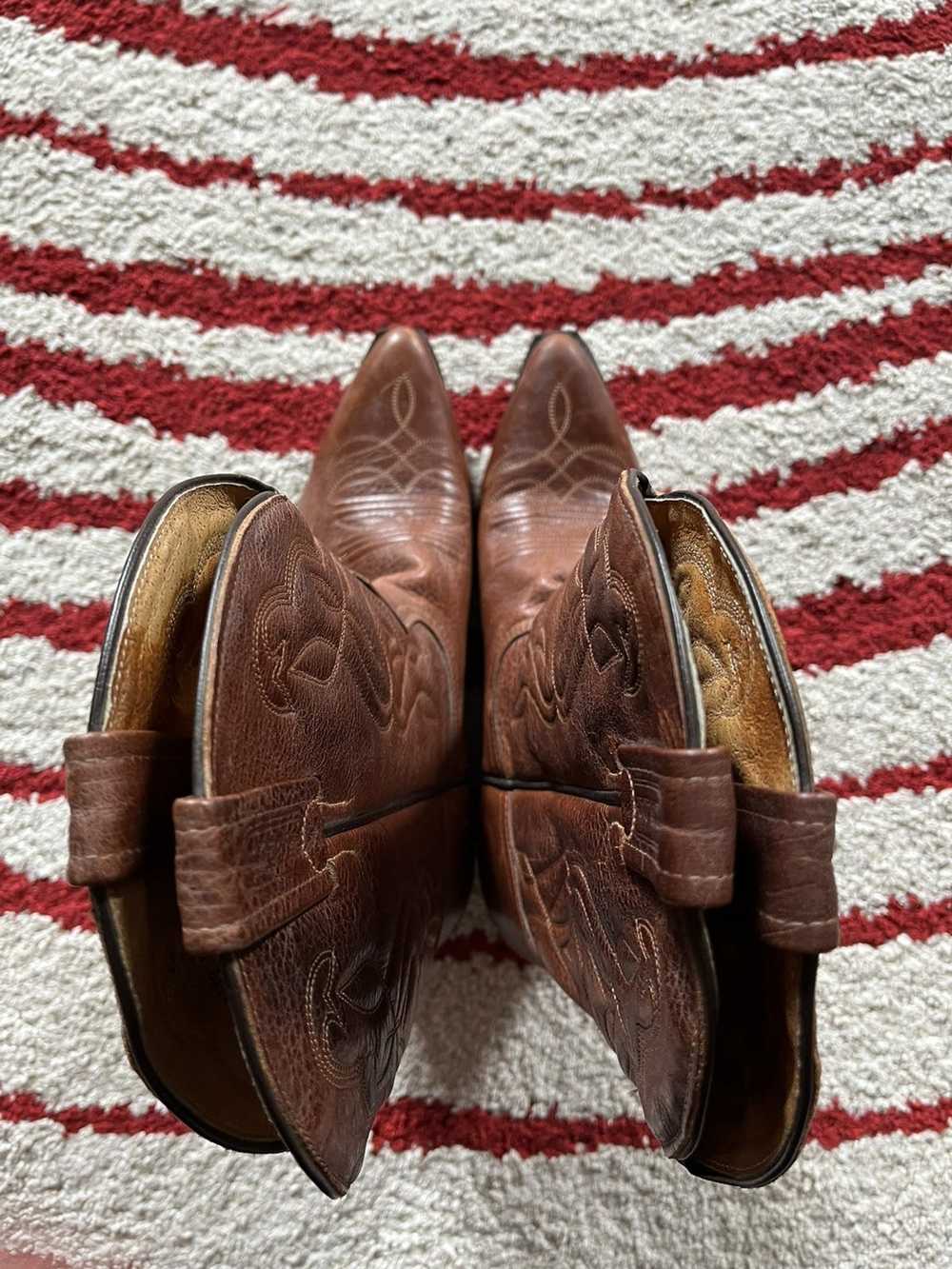 Boulet Vintage Boulet Western Cowboy Boots - Size… - image 5