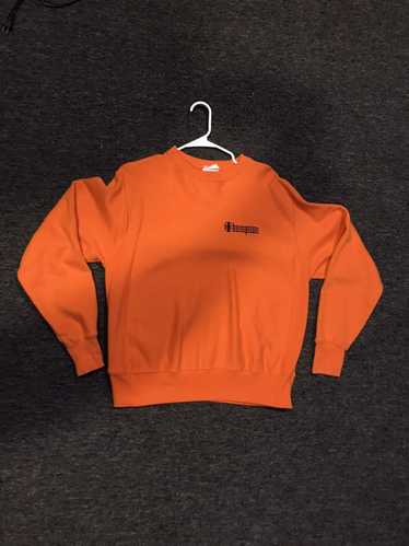 Vintage Champion reverse weave orange Sz M