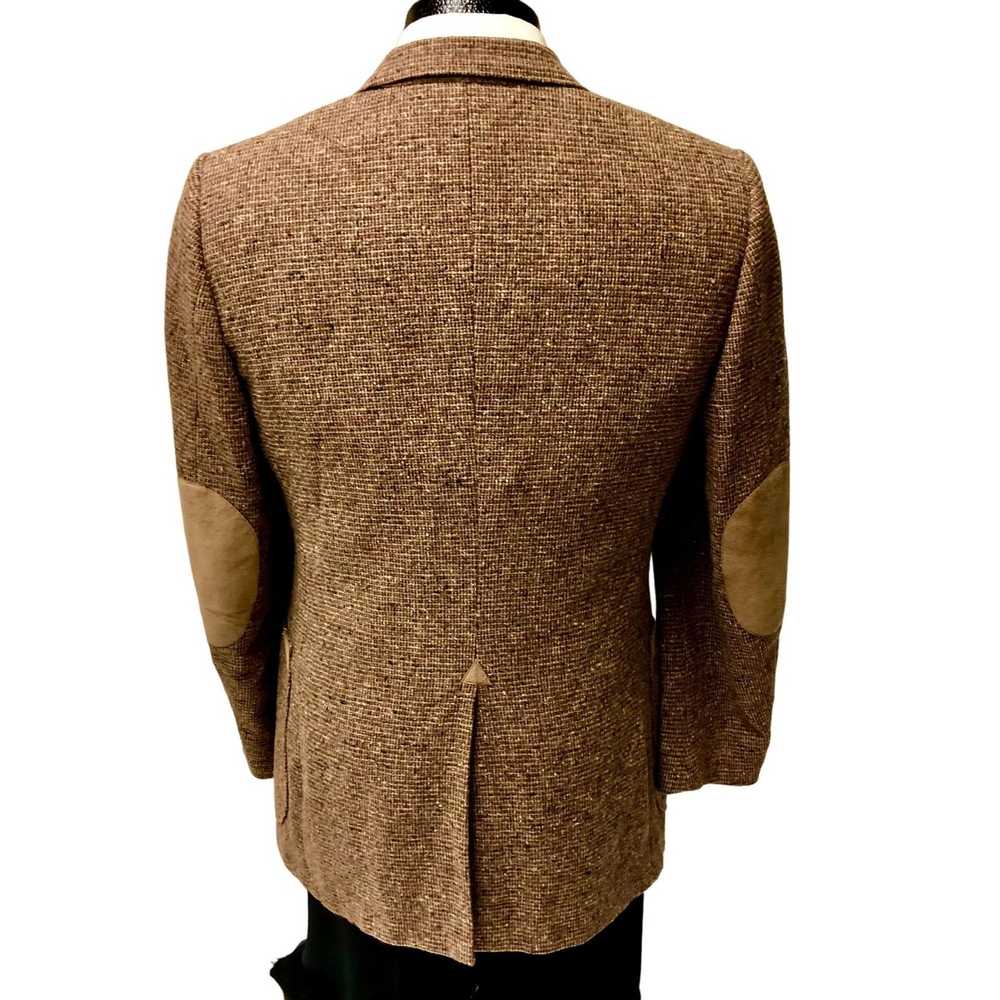 Unkwn 60's Walter Pyes Sport Coat DONEGAL TWEED L… - image 4