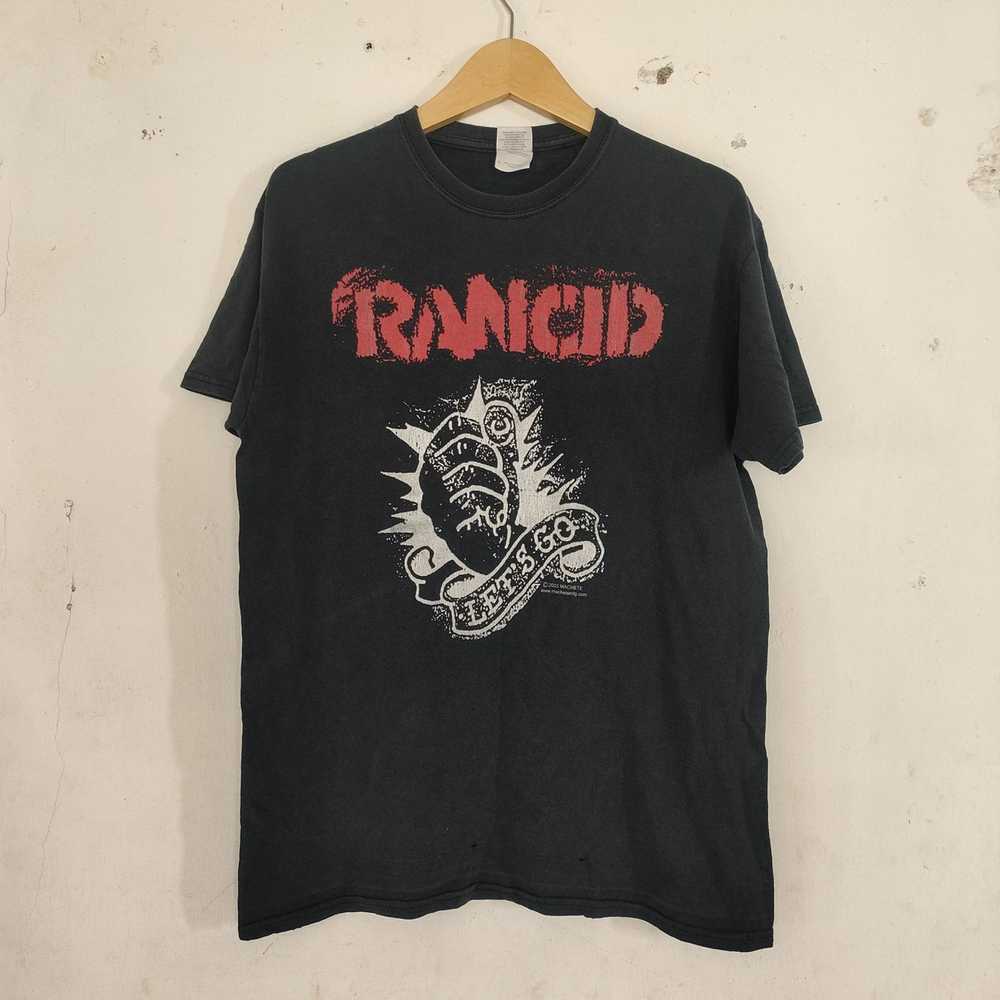 Band Tees × Rock Tees × Vintage VINTAGE RANCID LE… - image 1