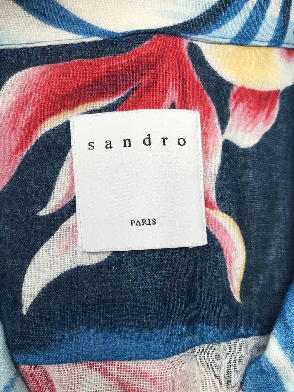 Sandro Sandro - Goldfish Button Down Polo - image 4