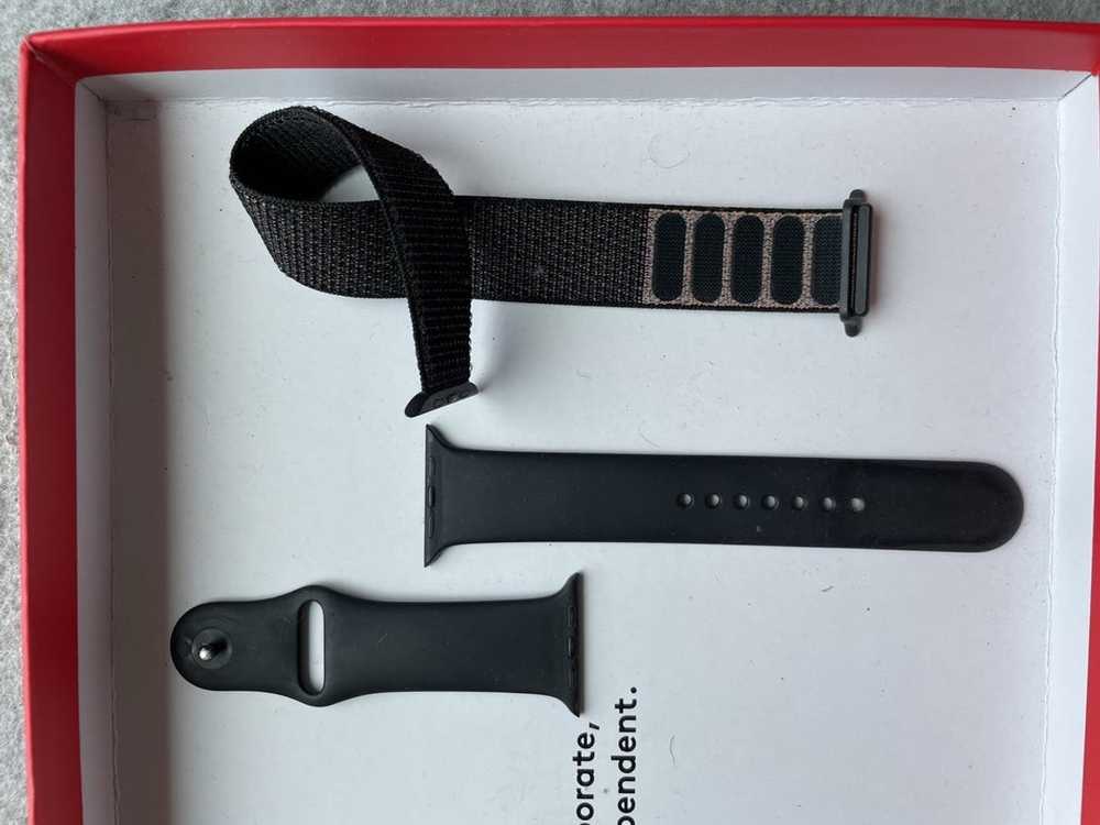 Apple Apple Watch Bands - Milanese, Velcro, Red a… - image 4