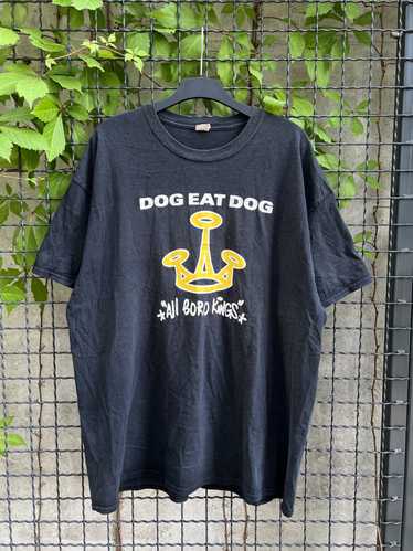 Dog Eat Dog All Boro Kings Mens Black T Shirt Crossover Mucky Pup Nastasee  New Men Cotton Tshirt