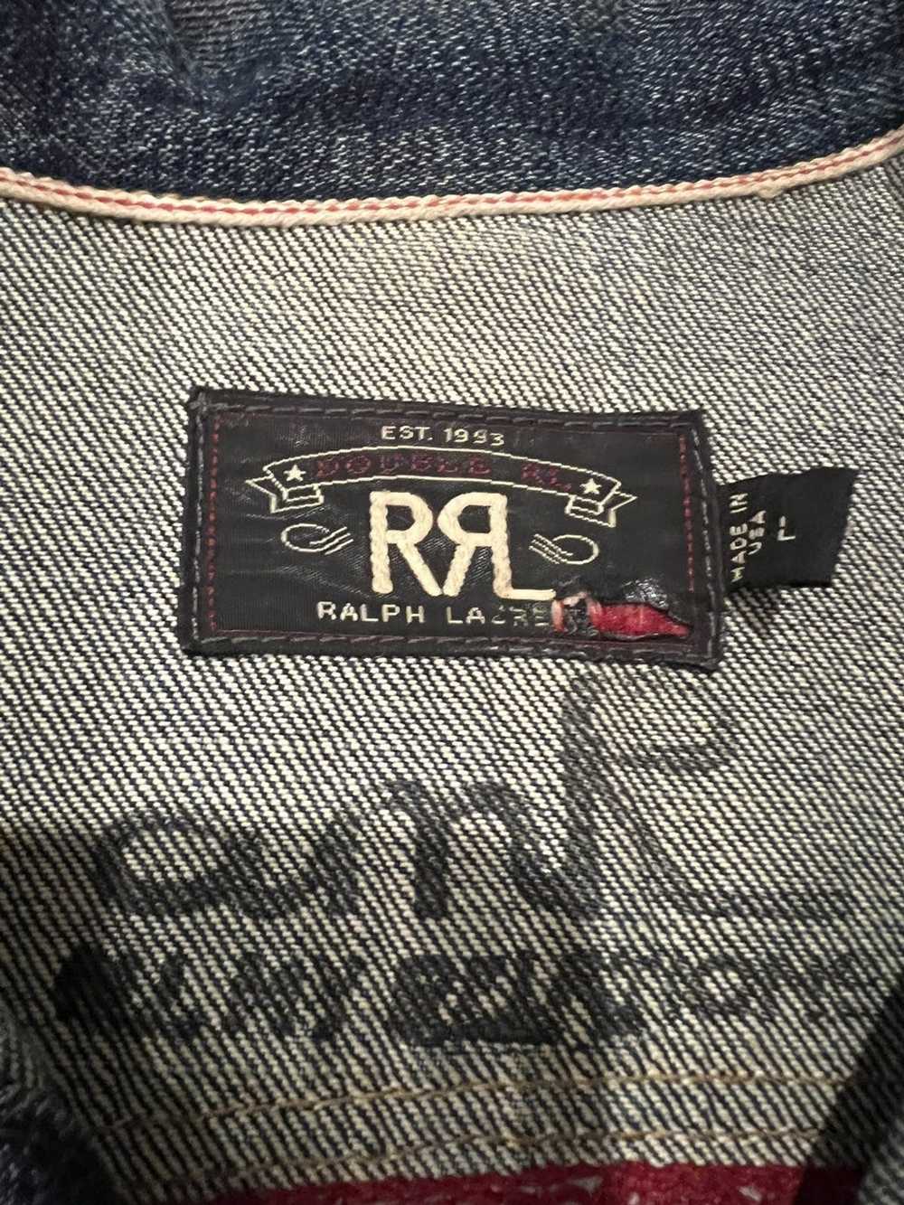 RRL Ralph Lauren “ONE OF A KIND” RRL Chainstitch … - image 4