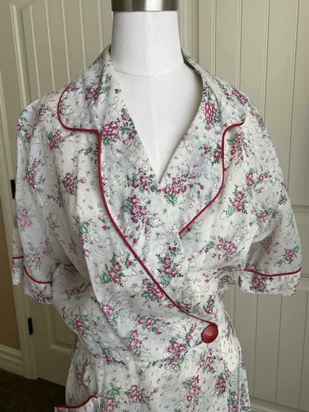Mid Century Dressing Gown - image 2