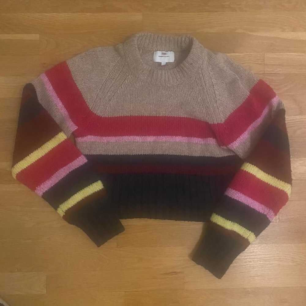 CURRENT/ ELLIOTT Moonshine Cropped Sweater (S) - image 1