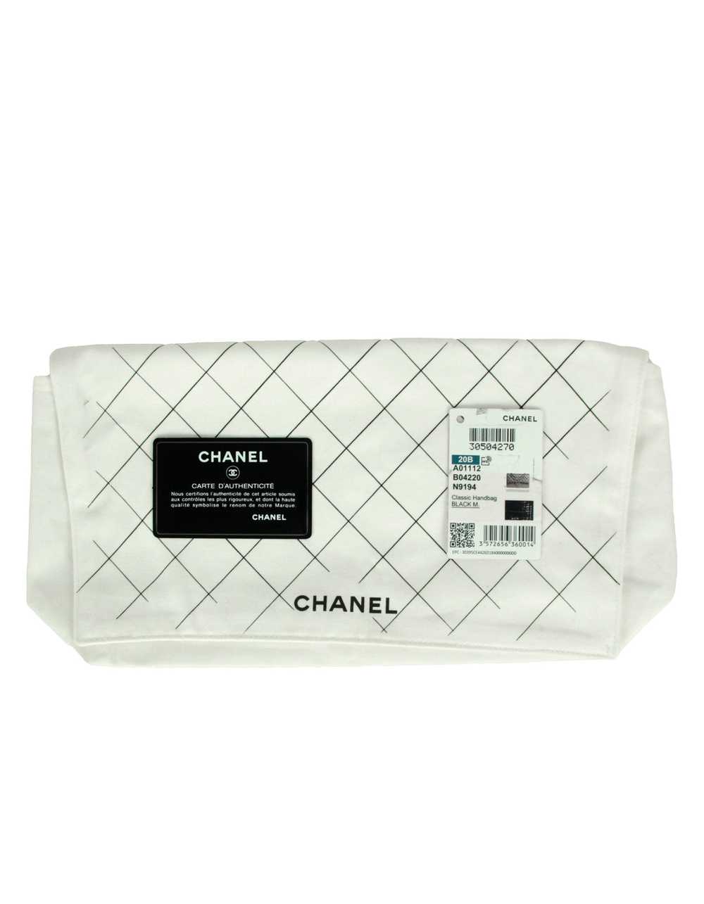 Chanel 2020 Black/White Tweed Medium Classic Doub… - image 9