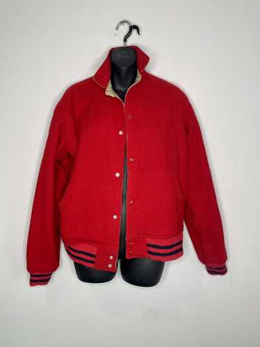 Polo Ralph Lauren Indian Patch Baseball Jacket in Red for Men