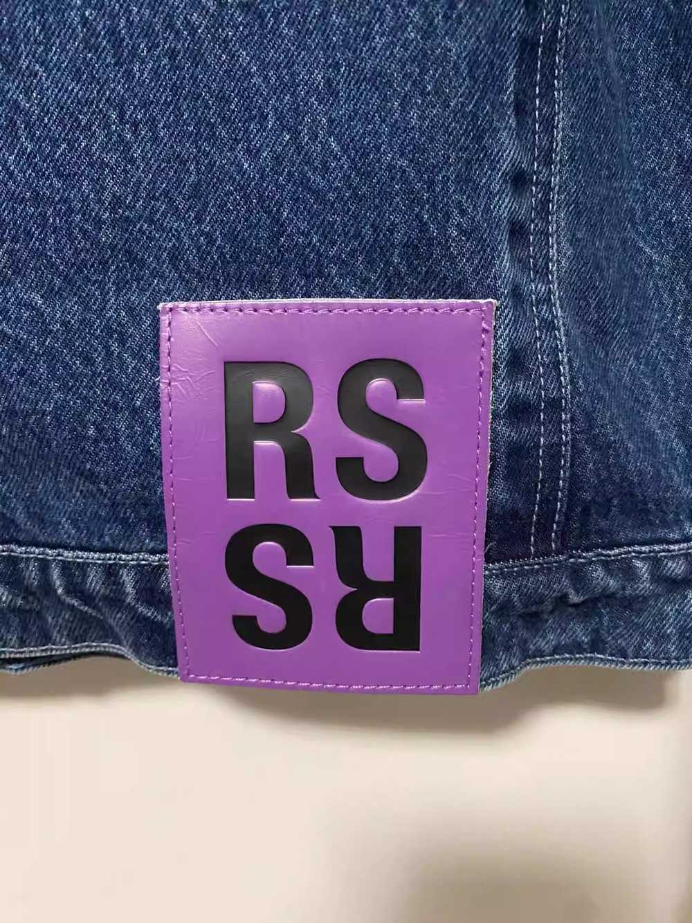 Raf Simons RAF SIMONS 21ss patch slogan denim jac… - image 6