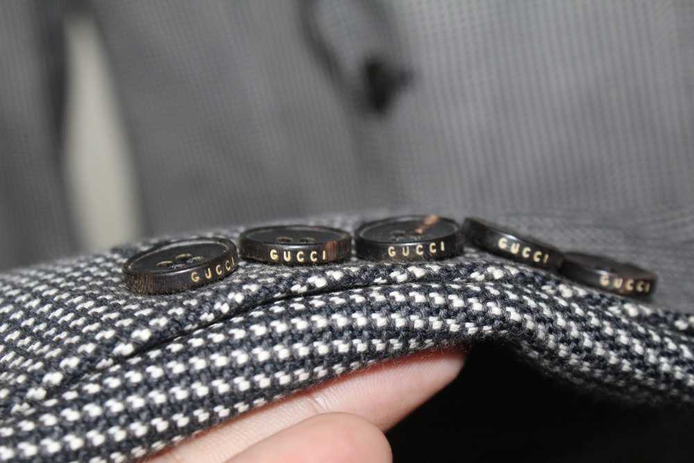 Gucci houndstooth blazer - image 4