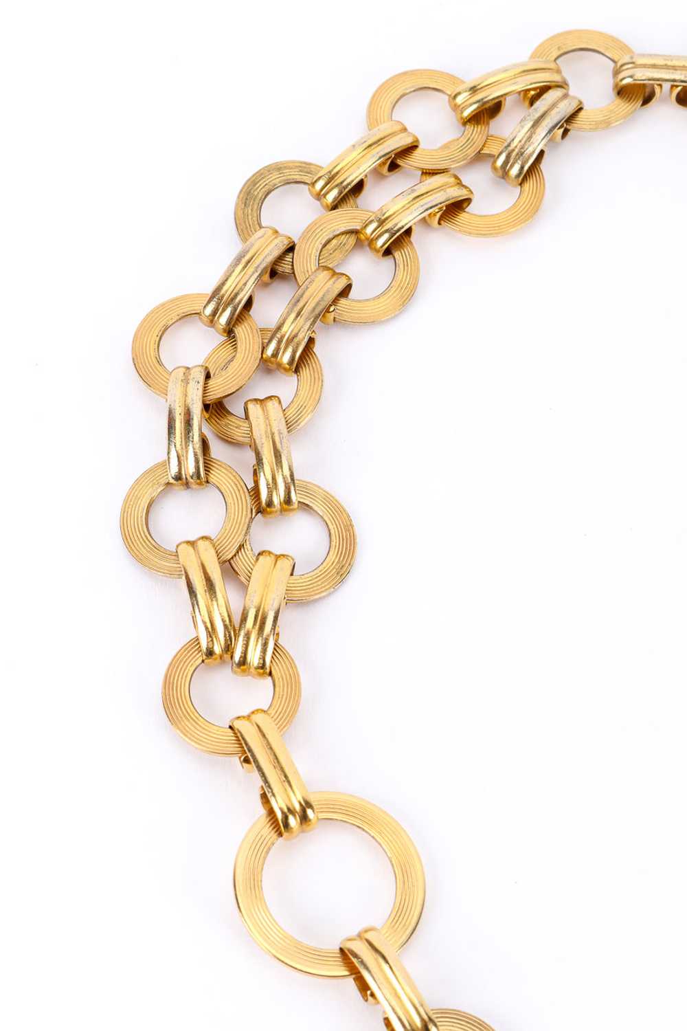 YSL Double Disc Chain Belt - image 4