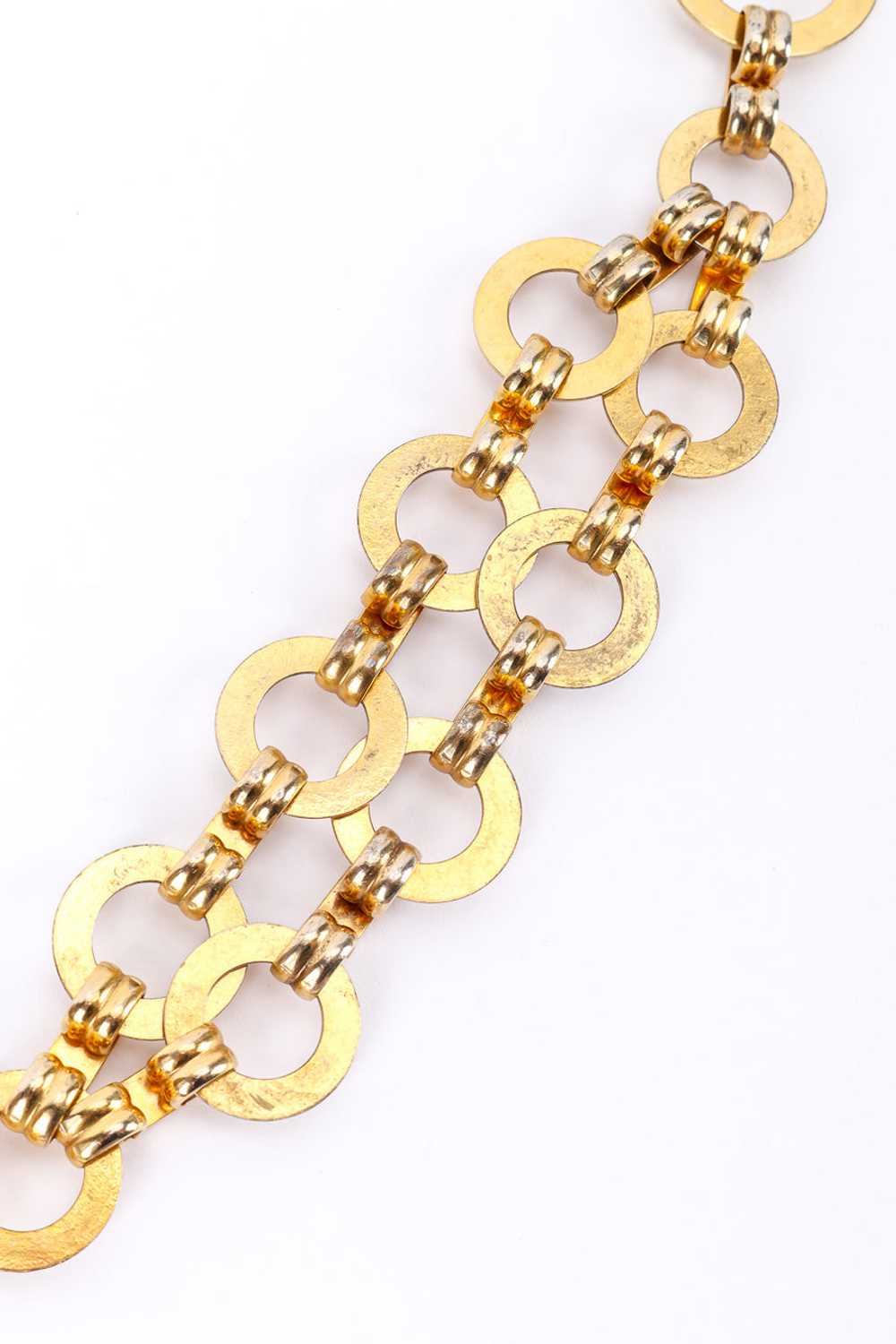 YSL Double Disc Chain Belt - image 5