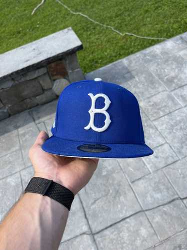 New Era 59Fifty Brooklyn Dodgers Cooperstown Blue Low Profile Cap -  NE60240472