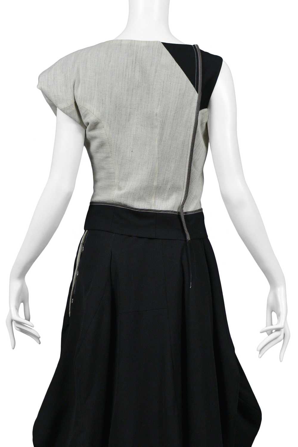 COMME DES GARCONS GREY & BLACK ASYMMETRICAL MODER… - image 7