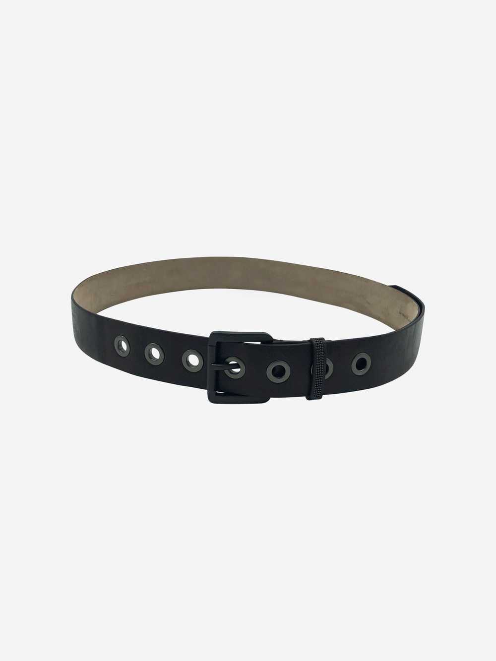 Brunello Cucinelli Brown Brown leather belt - siz… - image 1