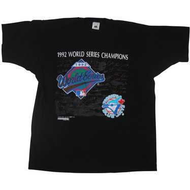 Vintage MLB (Bulletin Athletic) - Toronto Blue Jays Champs Single Stitch T- Shirt 1993 Large – Vintage Club Clothing