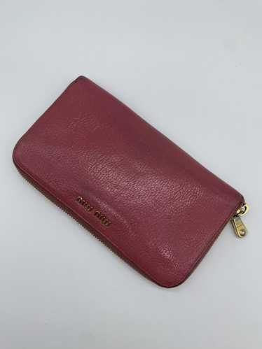 Miu Miu Miu Miu Pink Long Wallet