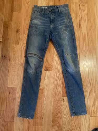 G Star Raw G-Star Jeans - 5620 3D Zip Knee Skinny