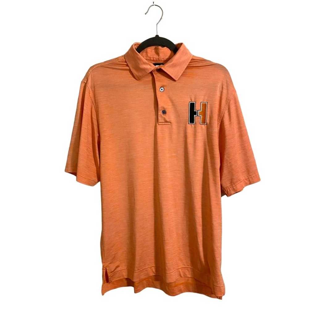 Footjoy Footjoy Athletic Golf Polo Shirt Orange - image 1