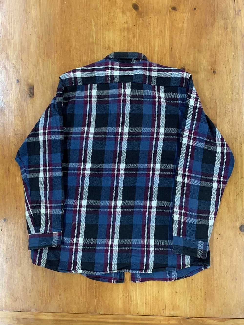 Vintage Vintage Flannel 1990s Five Brother Flanne… - image 4