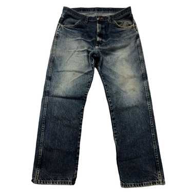 Rustler 80's Rustler DISTRESSED Blue Jean Hige Fad