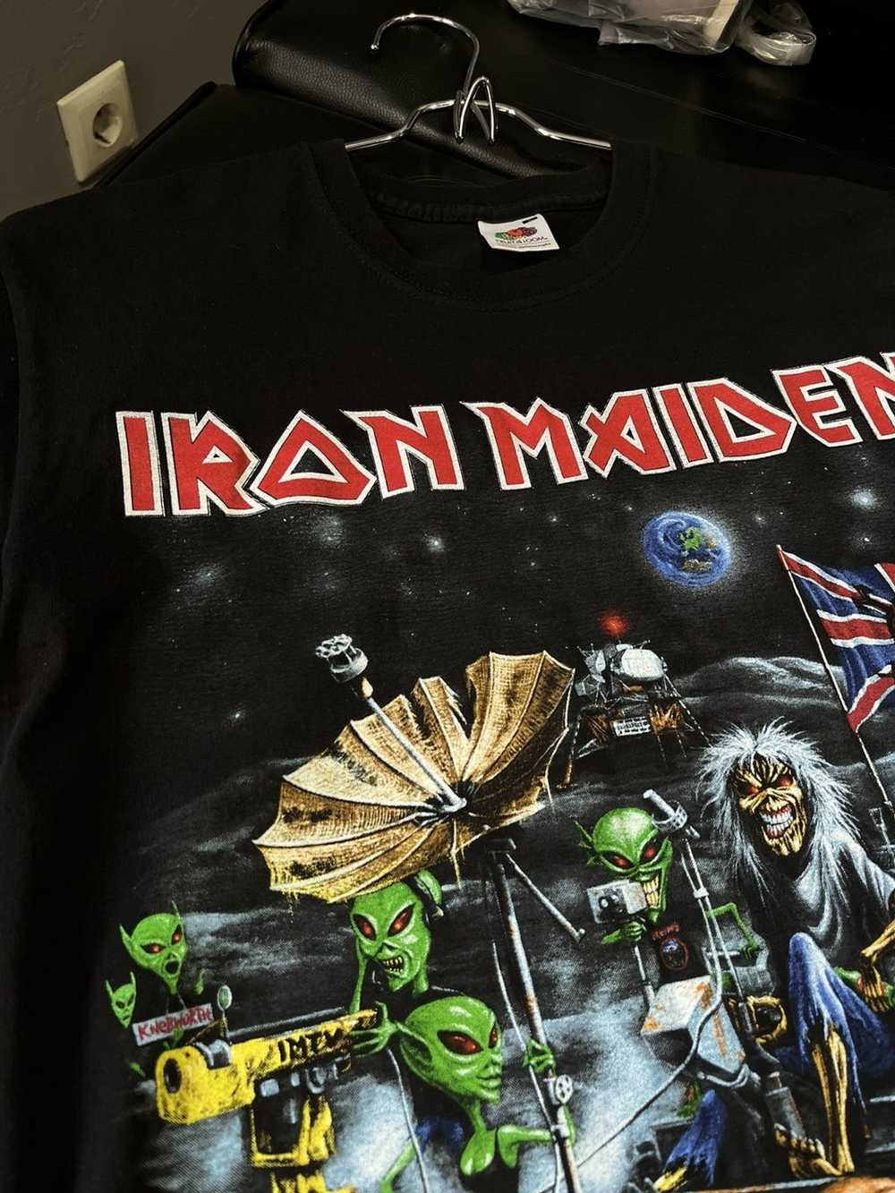 Band Tees × Iron Maiden × Vintage Vintage Iron ma… - image 2