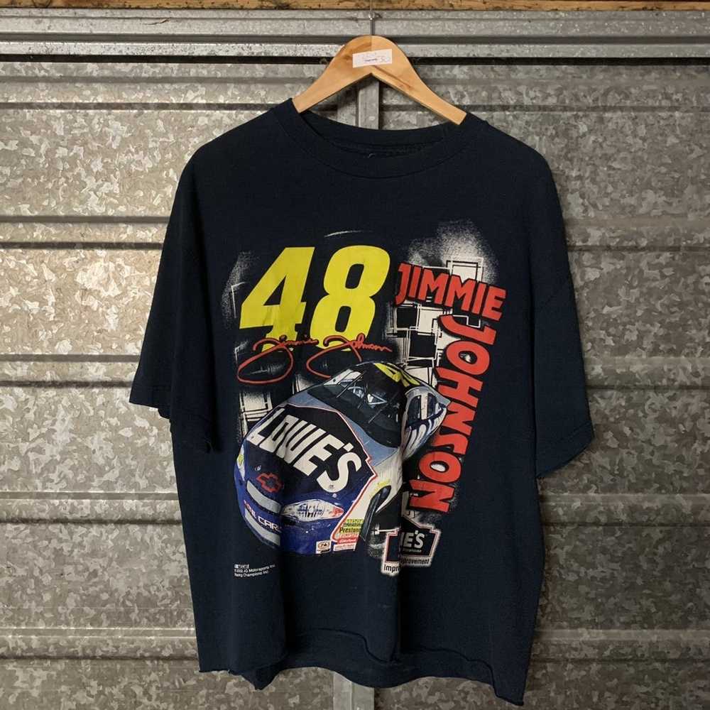 Buy 00s Jimmie Johnson Shirt Vintage 48 Monte Carlo Car Racing Online in  India 