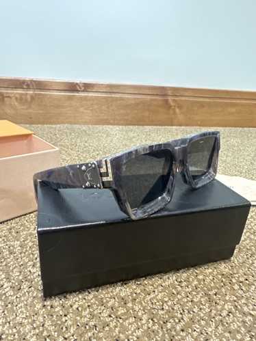 Louis Vuitton 1.1 Millionaires Sunglasses Black/Blue Virgil Abloh Western  Fit