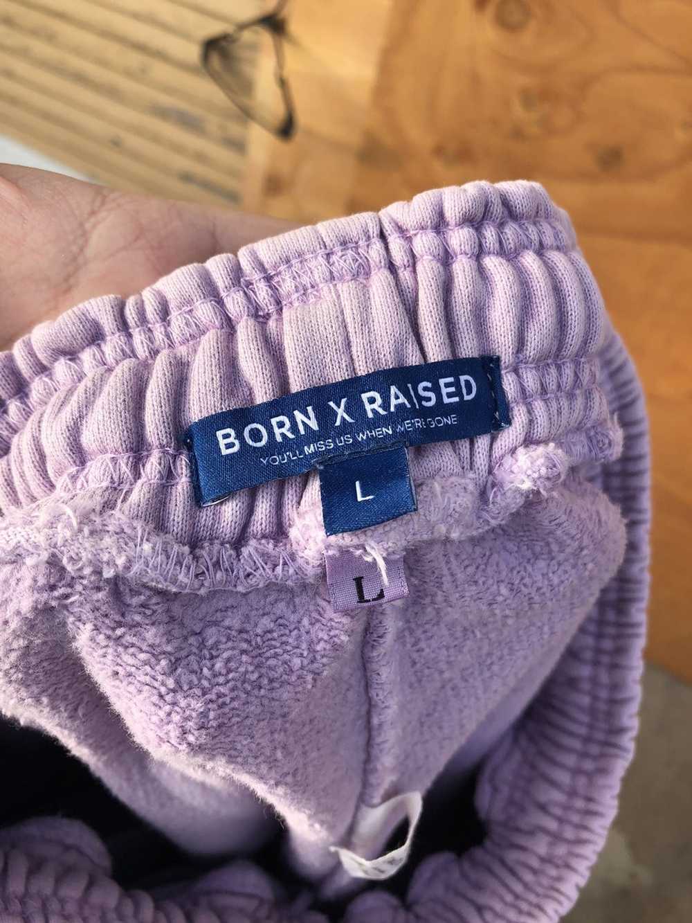 Born X Raised Lavender Sweats - image 3