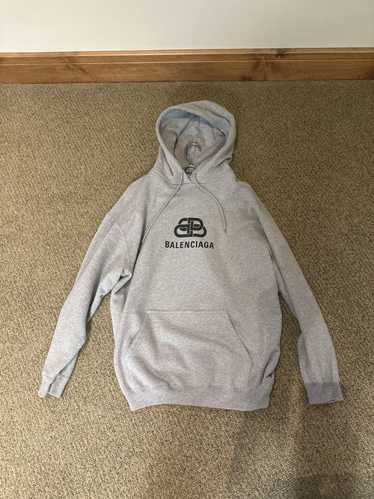 Balenciaga logo hoodie in - Gem