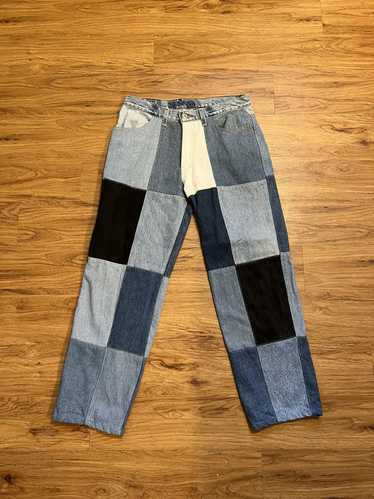 Levi's Handmade Tailored Checkered Levi’s Jeans Cu