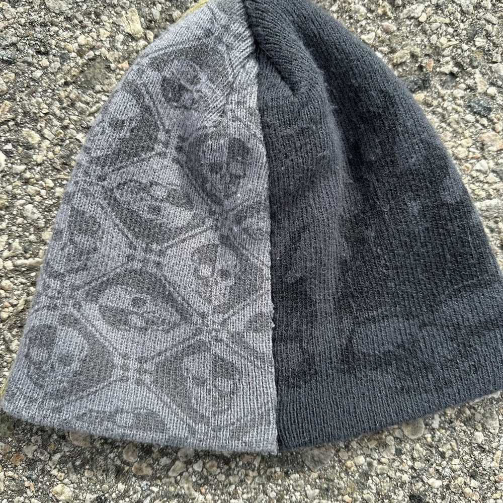 Custom × Designer × Streetwear Split Skull Beanie - image 4