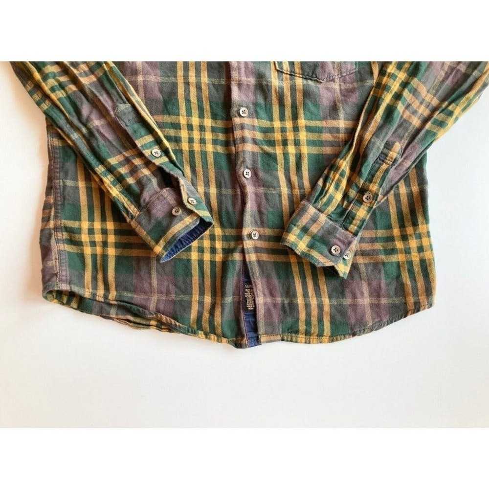 Coach COACH Plaid Check Cotton Flannel Oxford Shi… - image 4