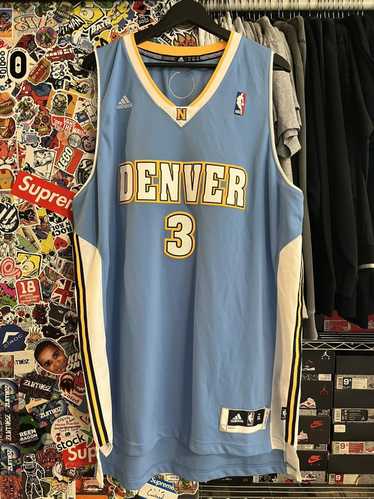 Allen Iverson Denver Nuggets Jersey #3 adidas navy blue Size L