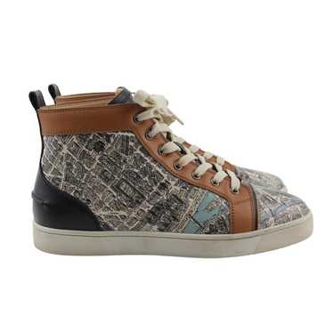 Christian Louboutin Louis leather high trainers - image 1